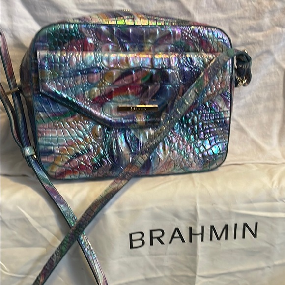 Brahmin Iridescent Crossbody Bag